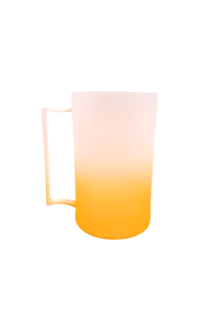 Caneca Chopp degrade laranja-2163