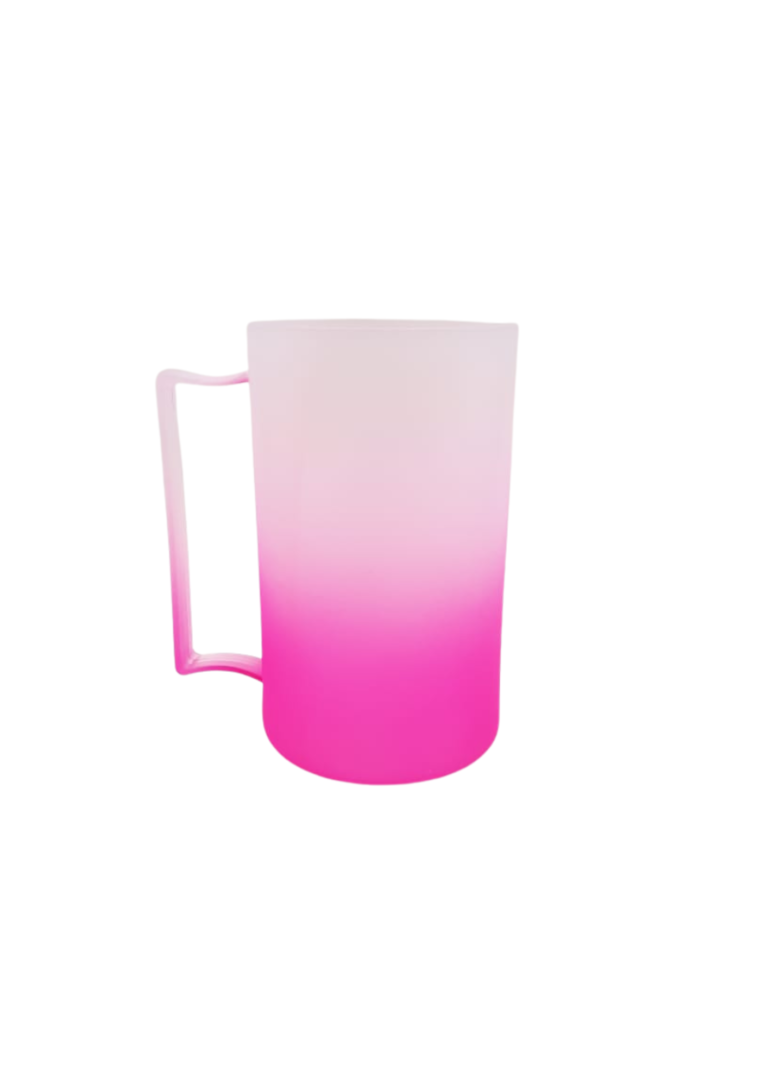 Caneca Chopp degrade rosa-2160