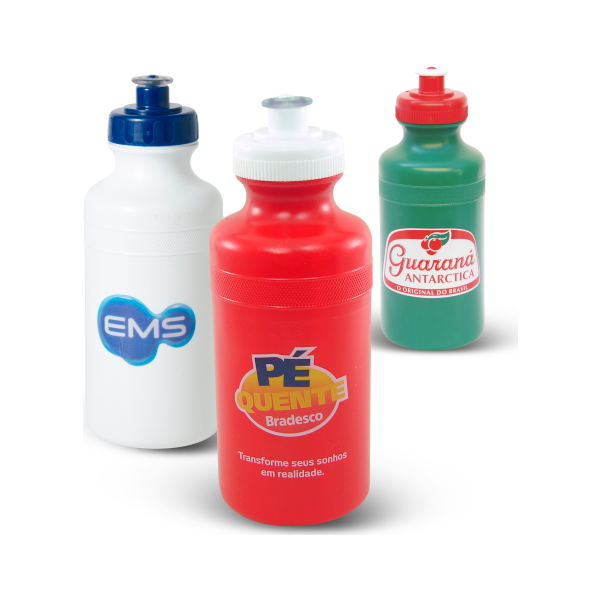 Squeeze de plástico personalizado 500ml - ArtCopos